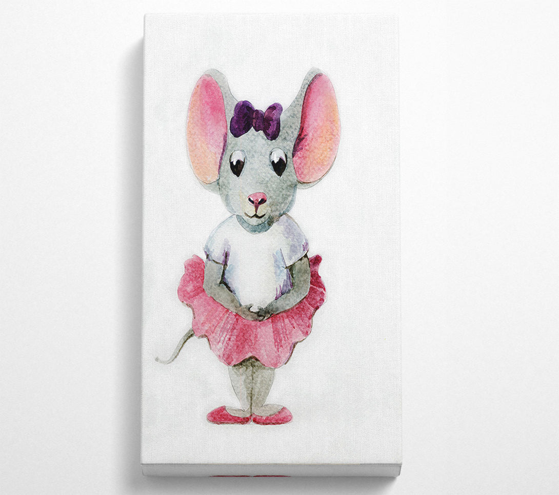  A Canvas Print of Ballerina Mouse 1 Canvas Art
