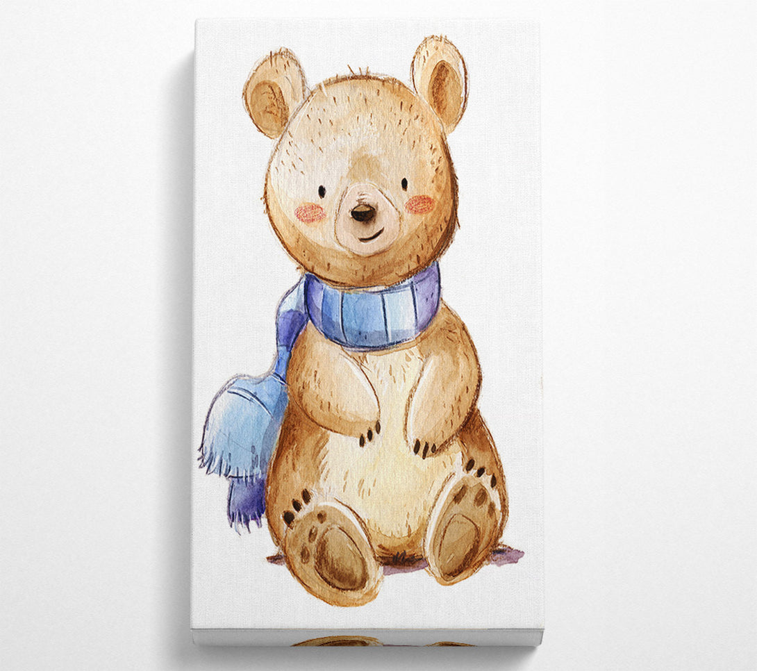  A Canvas Print of Winter Bear Canvas Art