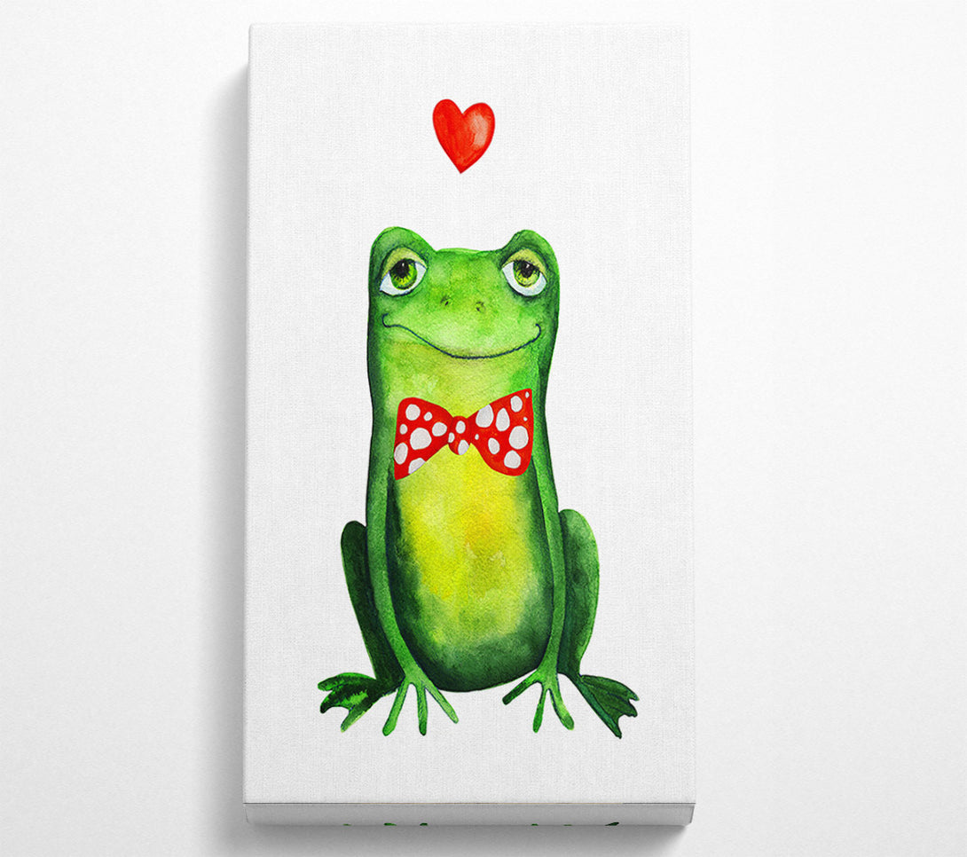  A Canvas Print of Frog Love Canvas Print
