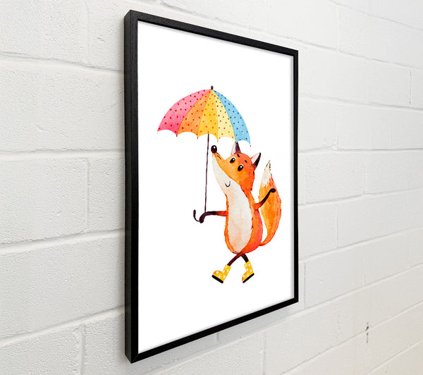 Foxy In The Rain