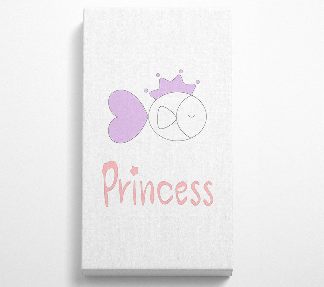  A Canvas Print of Princess Fish Canvas Print