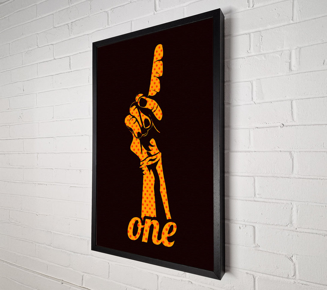  A Canvas Print of One Canvas Art