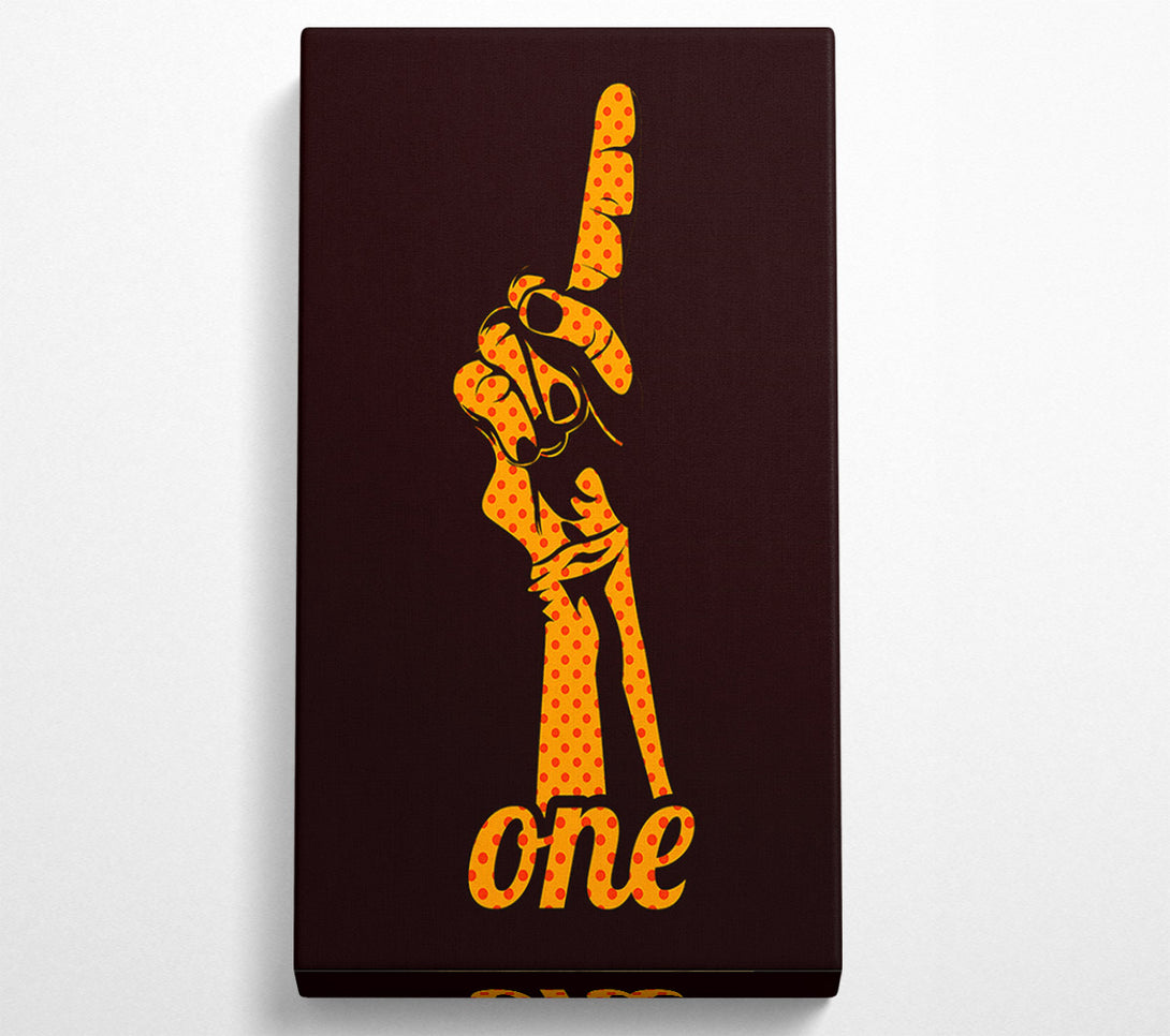  A Canvas Print of One Canvas Art