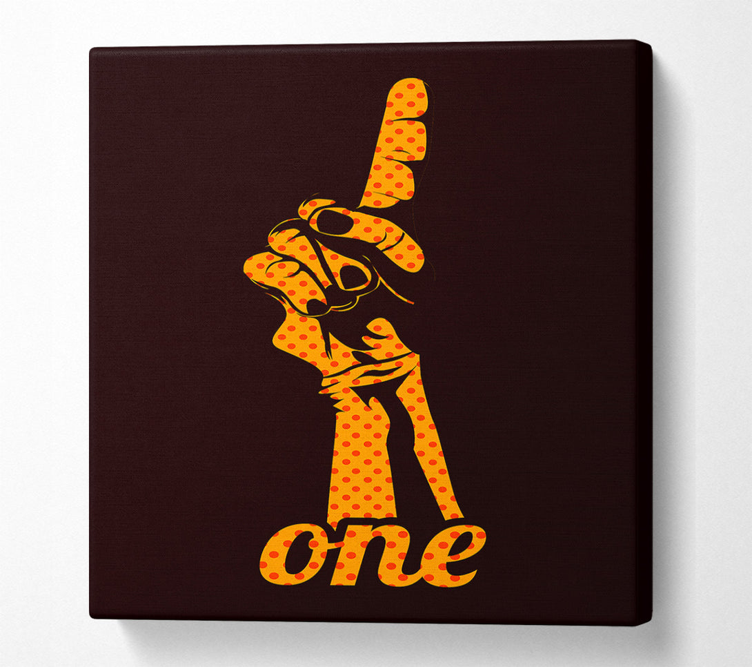  A Canvas Print of One Canvas Art