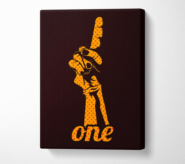  A Canvas Print of One Canvas Art