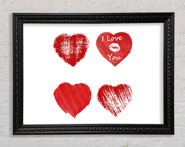 I Love You 1 Framed Print