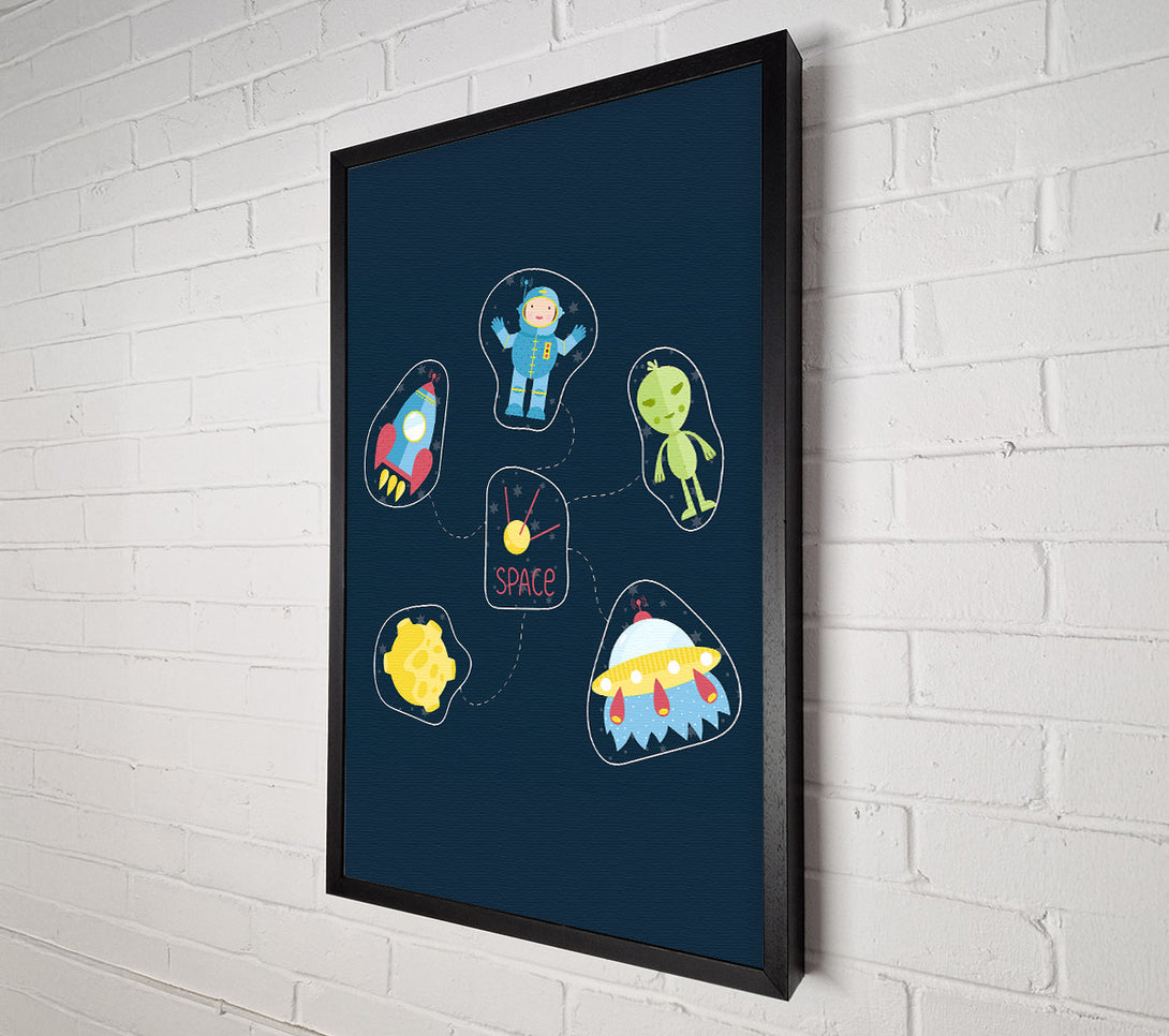  A Canvas Print of Space Canvas Wall Art