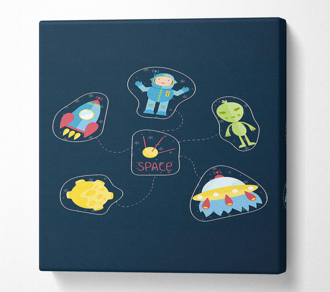  A Canvas Print of Space Canvas Wall Art