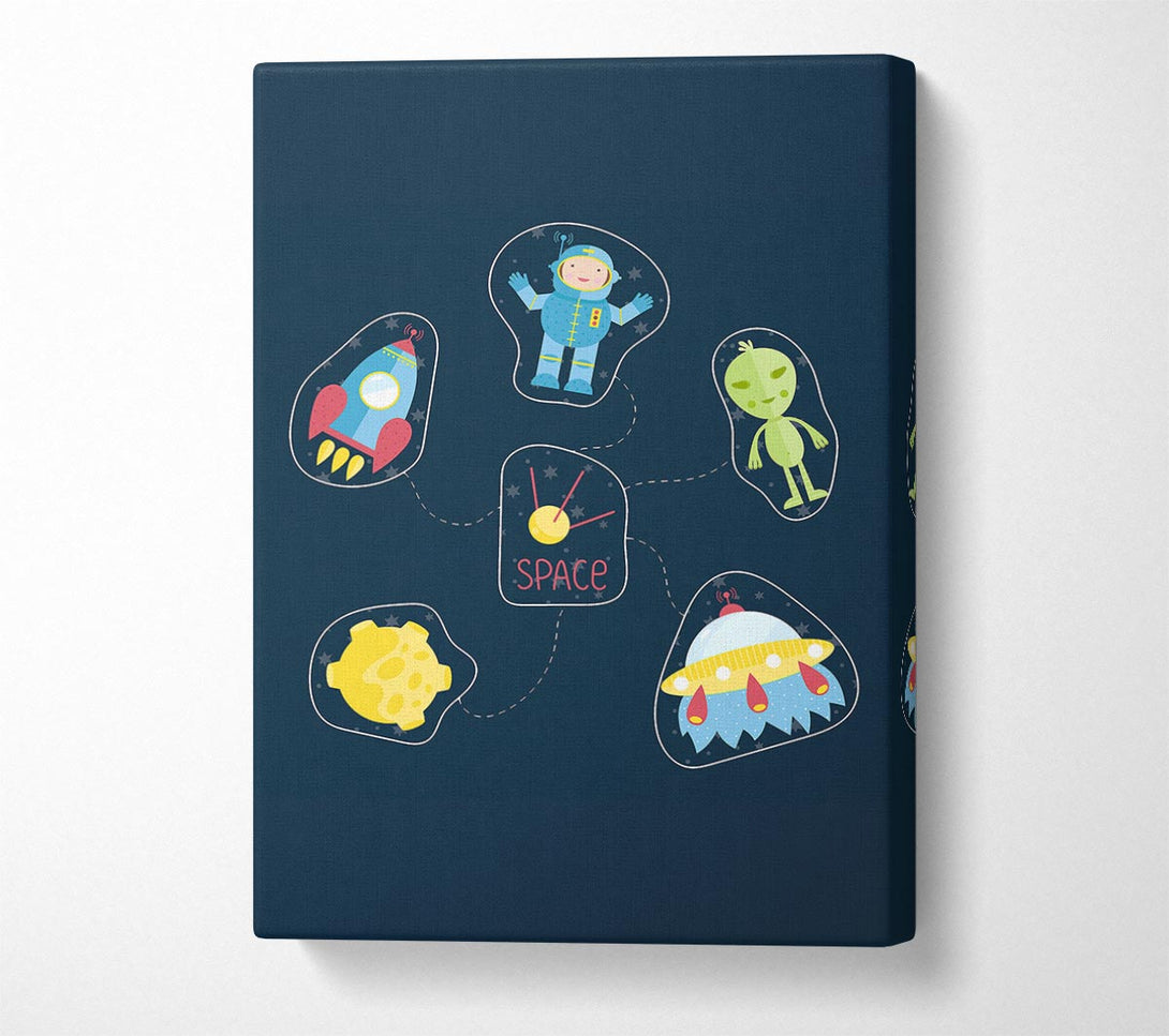  A Canvas Print of Space Canvas Wall Art