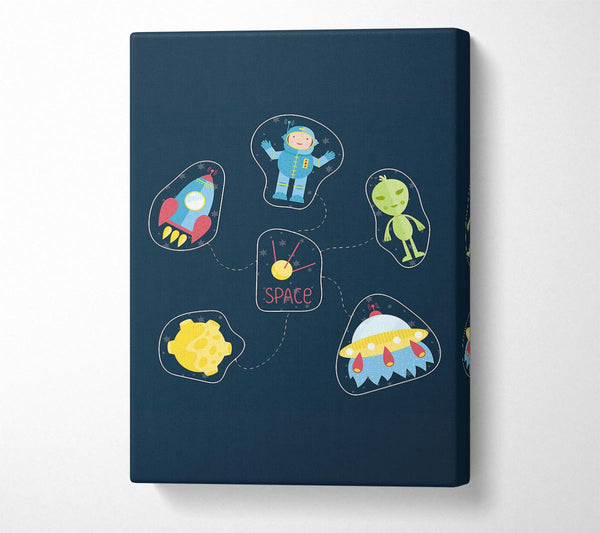  A Canvas Print of Space Canvas Wall Art
