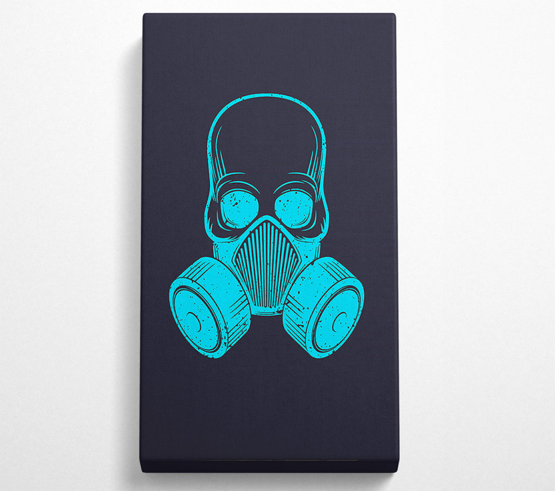  A Canvas Print of Gas Mask Canvas Art