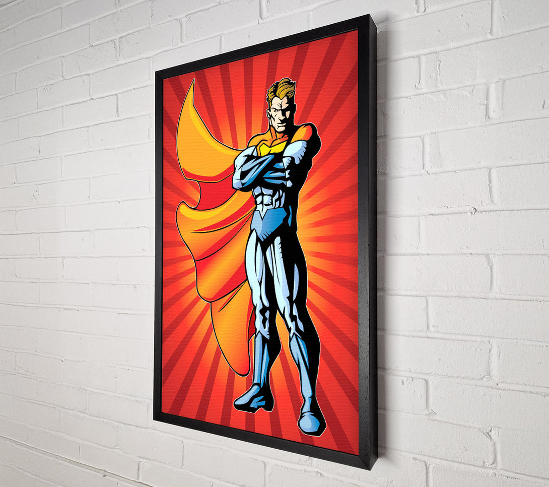  A Canvas Print of Superhero 1 Canvas Art