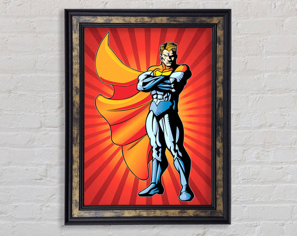 Superhero 1 Framed Print
