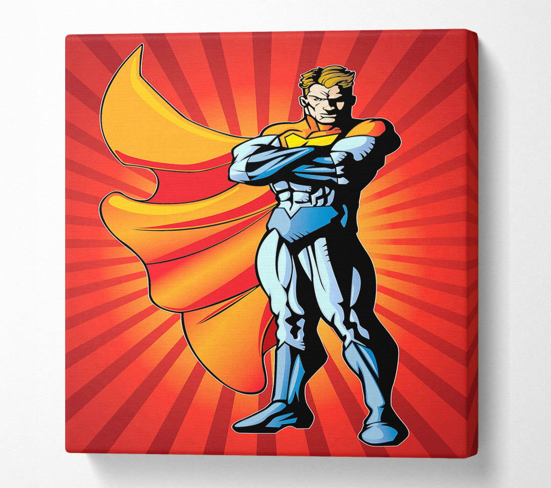  A Canvas Print of Superhero 1 Canvas Art