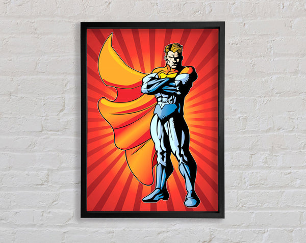 Superhero 1 Framed Print