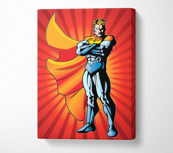  A Canvas Print of Superhero 1 Canvas Art