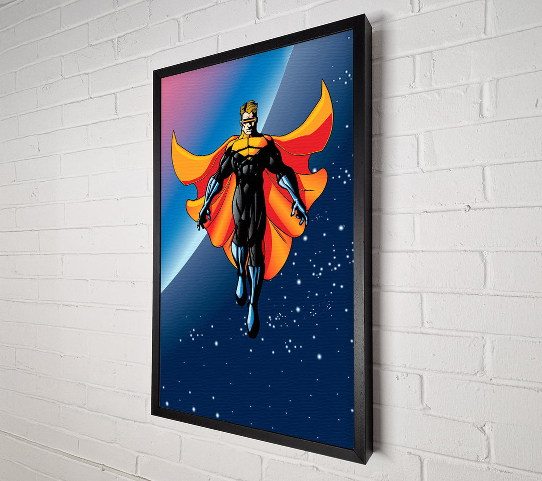  A Canvas Print of Superhero 2 Canvas Print