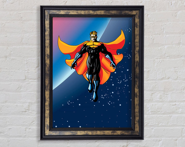 Superhero 2 Framed Print