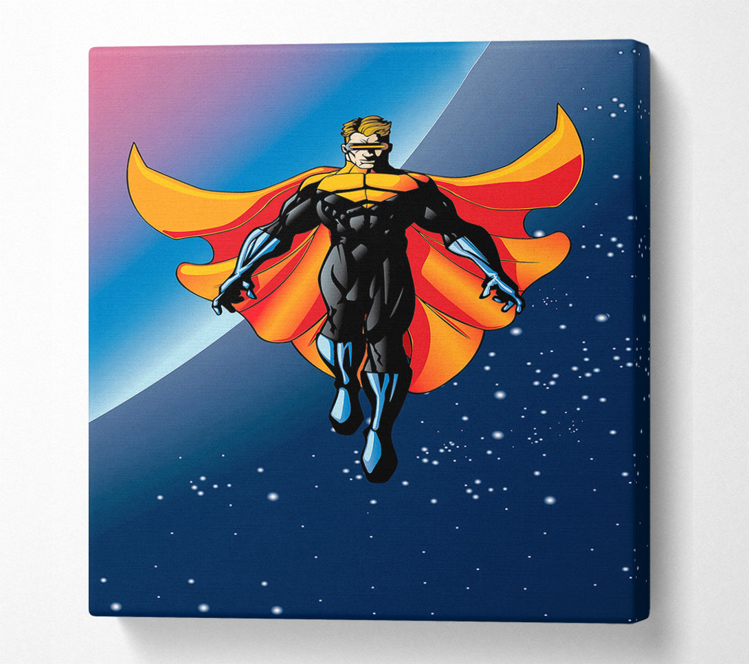  A Canvas Print of Superhero 2 Canvas Print