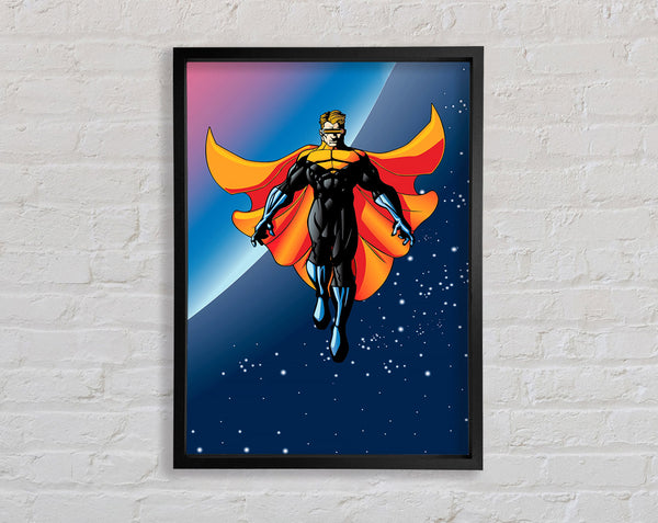 Superhero 2 Framed Print
