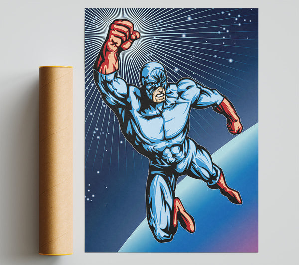 Superhero 4 Giclee Print