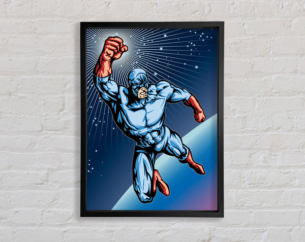 Superhero 4 Framed Print