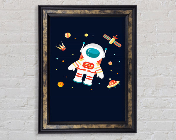 Rocket Boy Framed Print