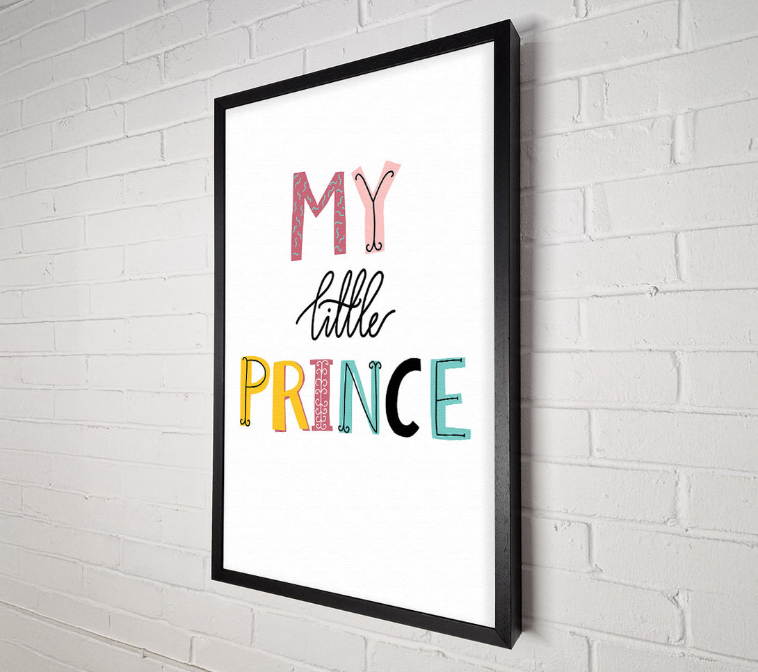  A Canvas Print of My Little Prince Canvas Wall Art