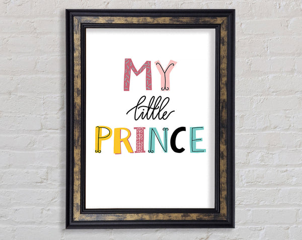 My Little Prince Framed Print