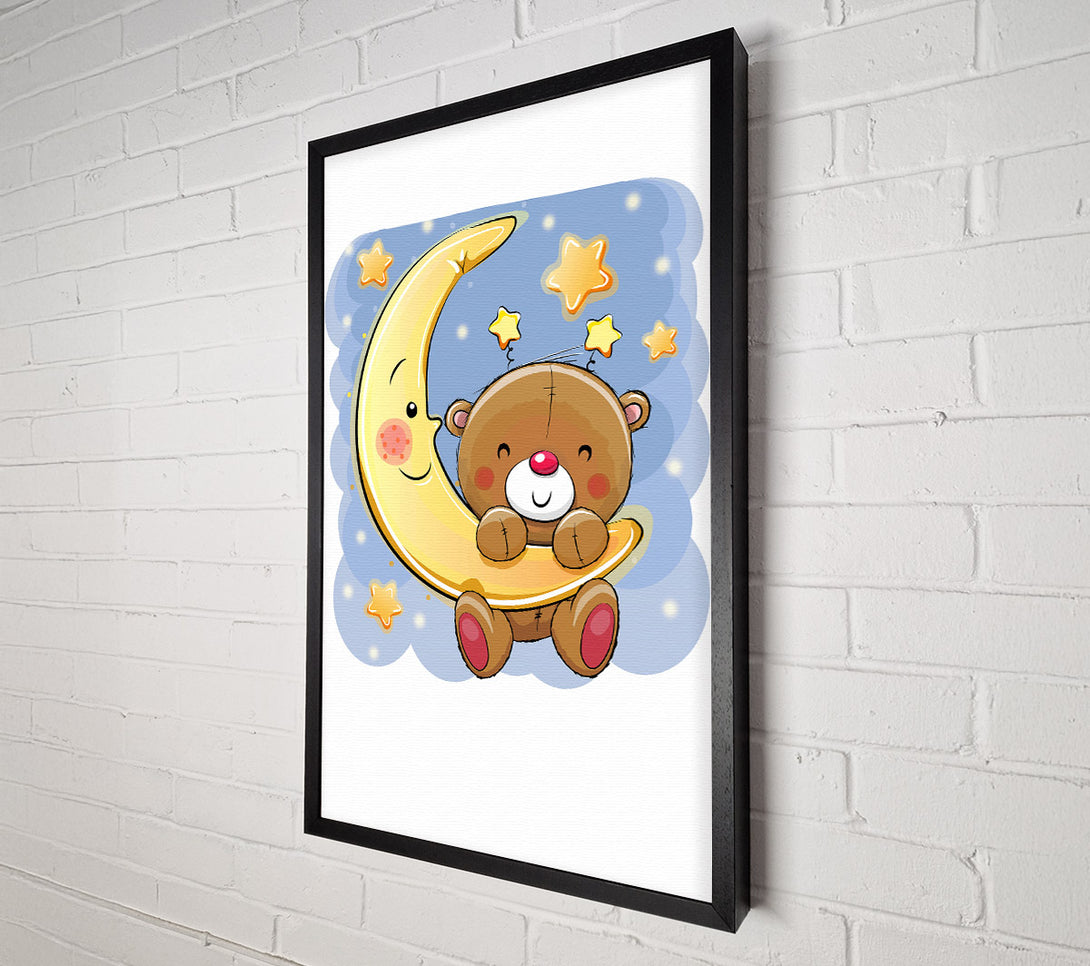  A Canvas Print of Bear In The Stars Canvas Wall Art