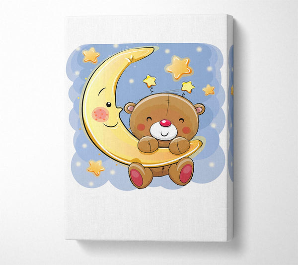  A Canvas Print of Bear In The Stars Canvas Wall Art
