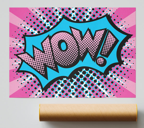 Pink Wow Print