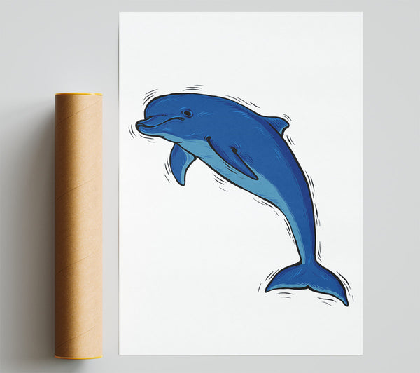 Dolphin Love Giclee Print