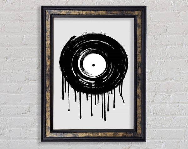 Album Melt Framed Print