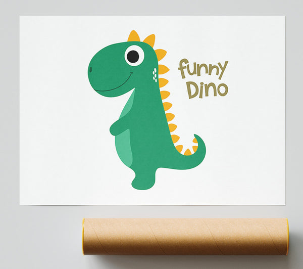 Funny Dino Print