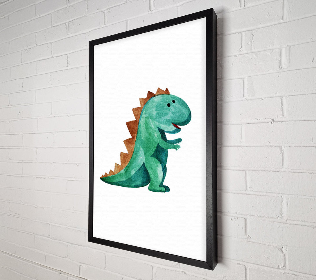  A Canvas Print of Dinosaur Fun Canvas Art