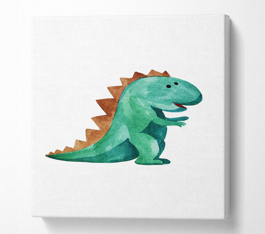  A Canvas Print of Dinosaur Fun Canvas Art