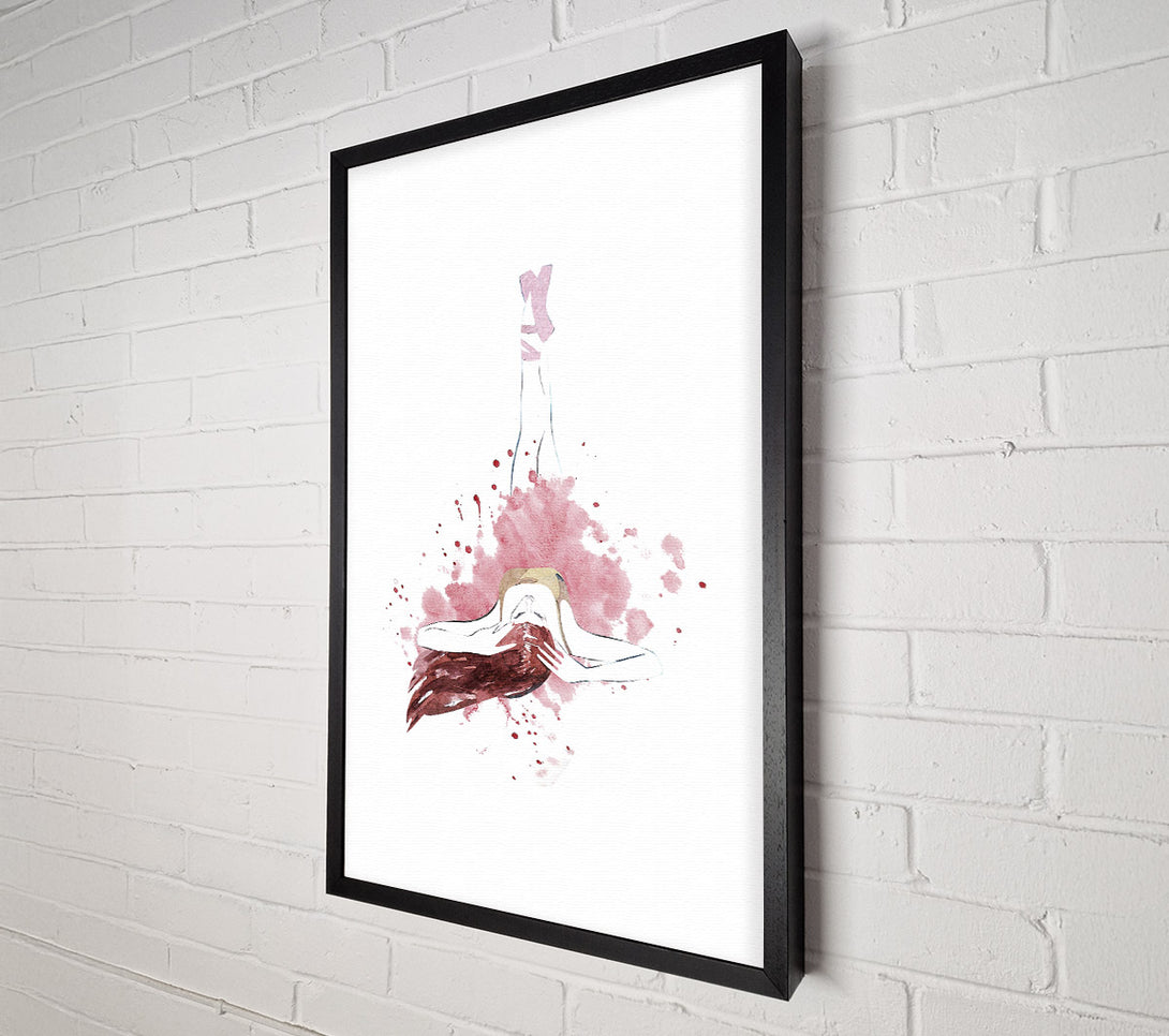  A Canvas Print of Ballerina Love Canvas Print
