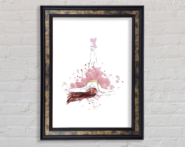 Ballerina Love Framed Print