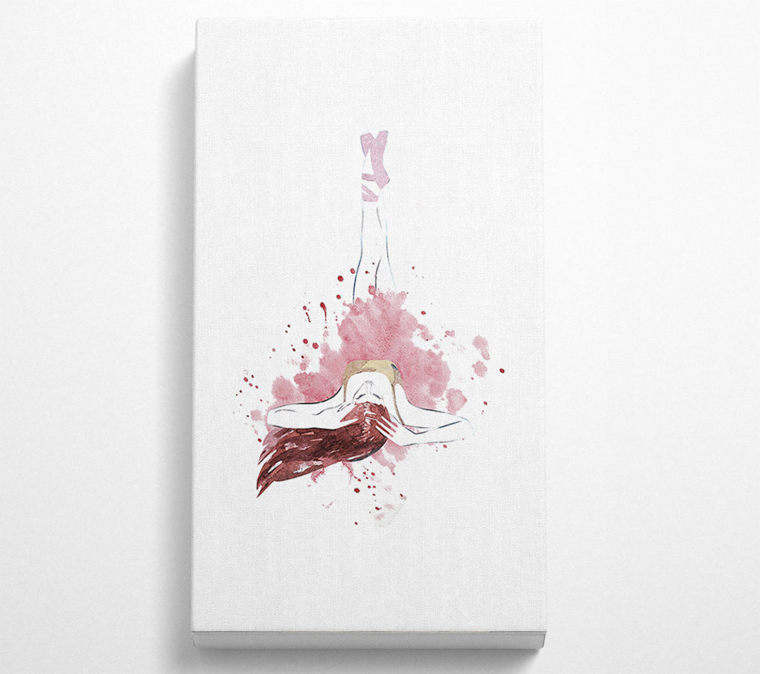  A Canvas Print of Ballerina Love Canvas Print