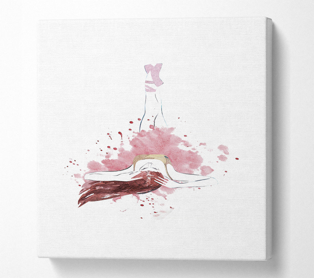  A Canvas Print of Ballerina Love Canvas Print