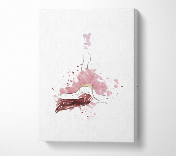  A Canvas Print of Ballerina Love Canvas Print