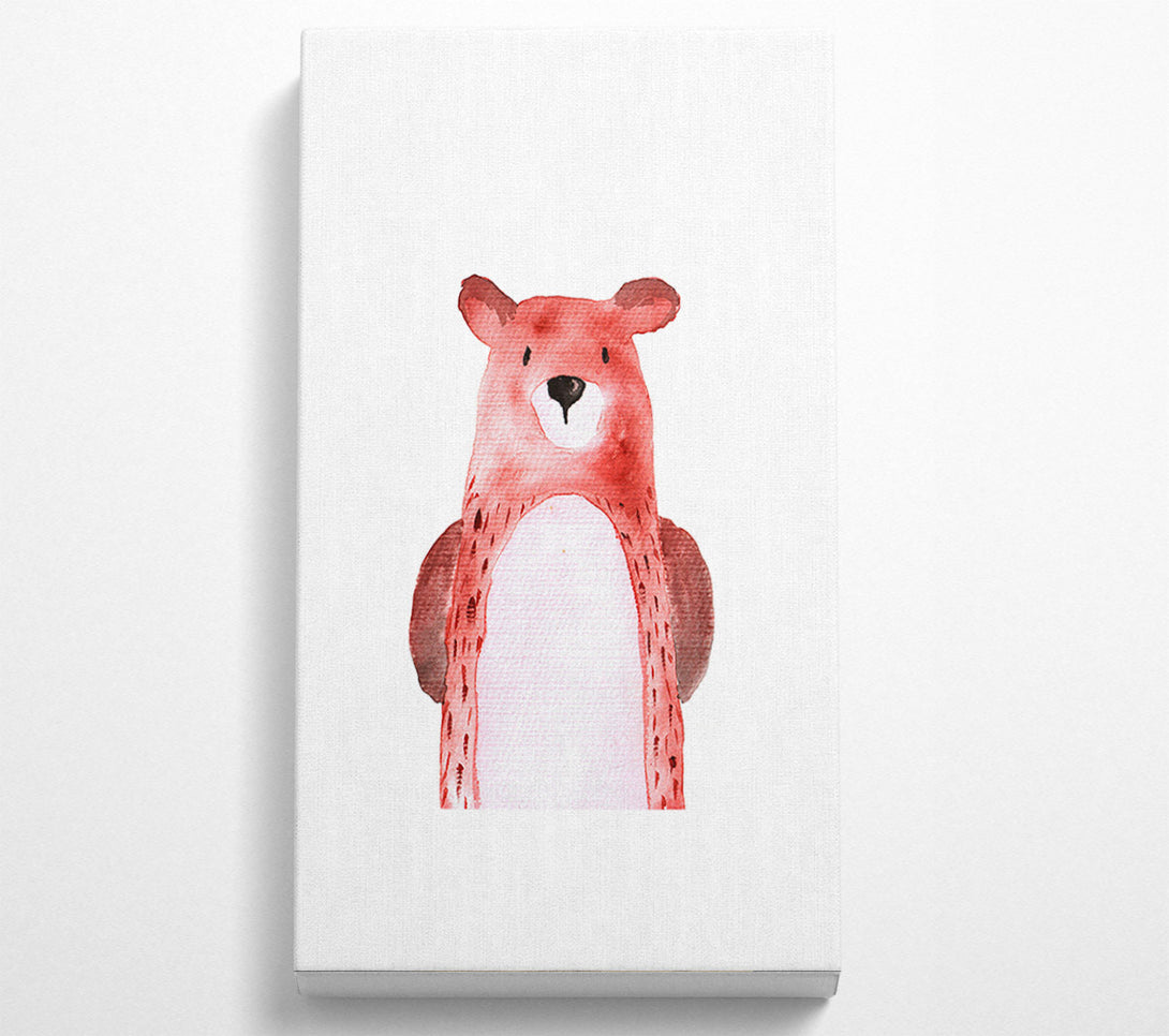  A Canvas Print of Bear Love Canvas Wall Art