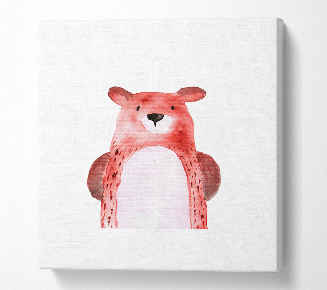  A Canvas Print of Bear Love Canvas Wall Art