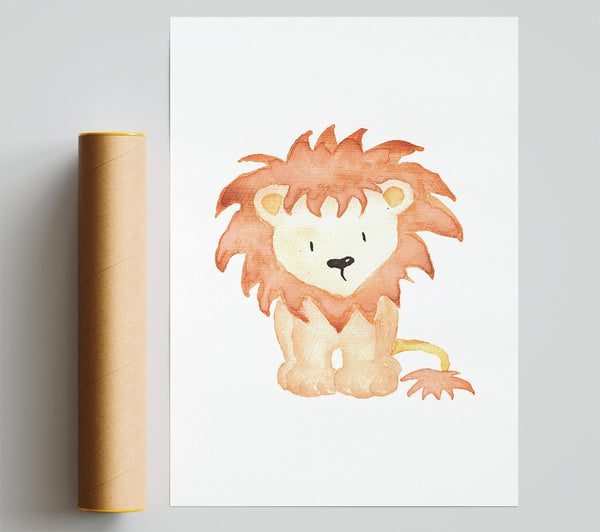 Lion Love Print