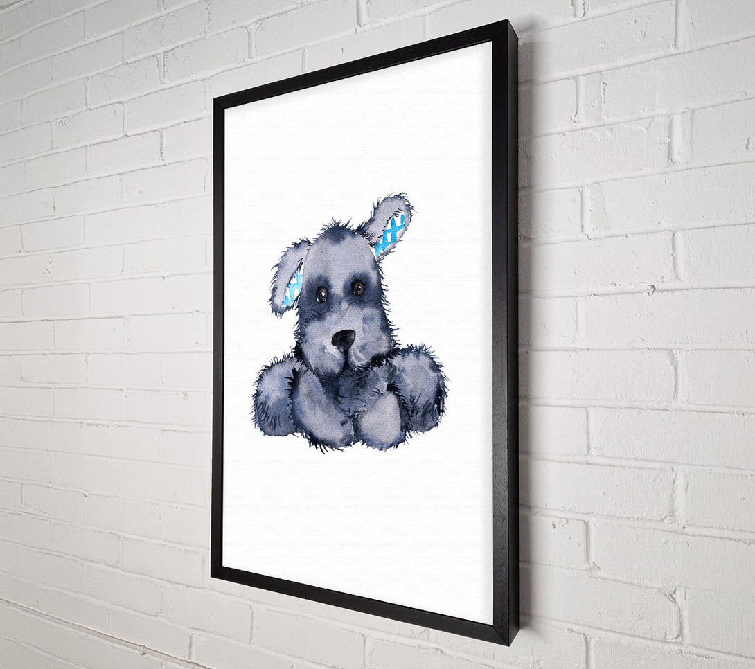  A Canvas Print of Cute Puppy Love Canvas Art