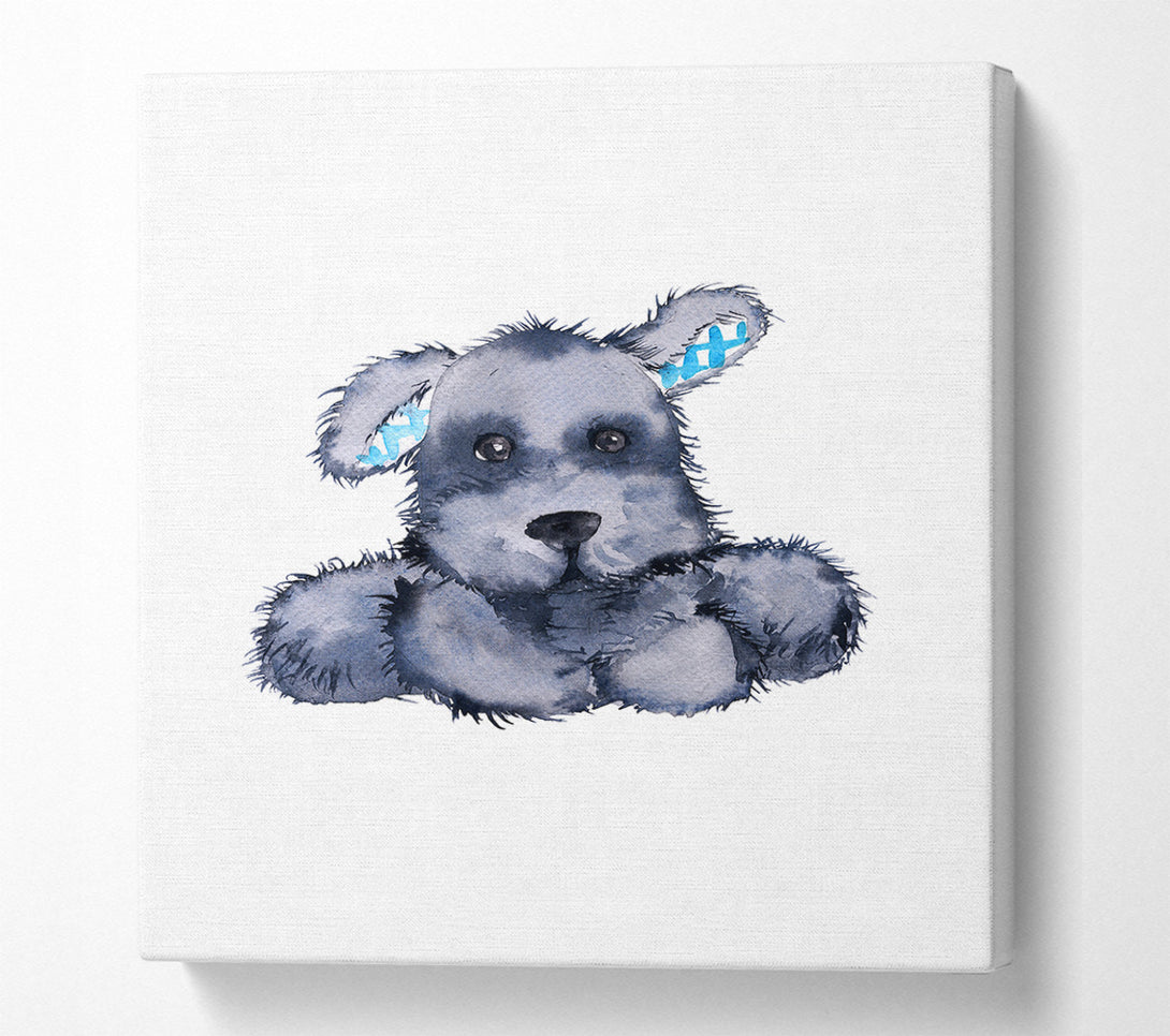  A Canvas Print of Cute Puppy Love Canvas Art