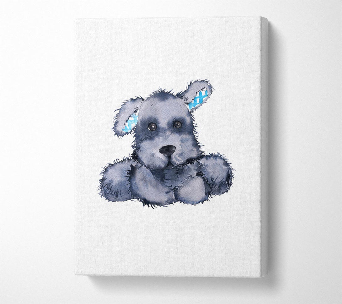  A Canvas Print of Cute Puppy Love Canvas Art