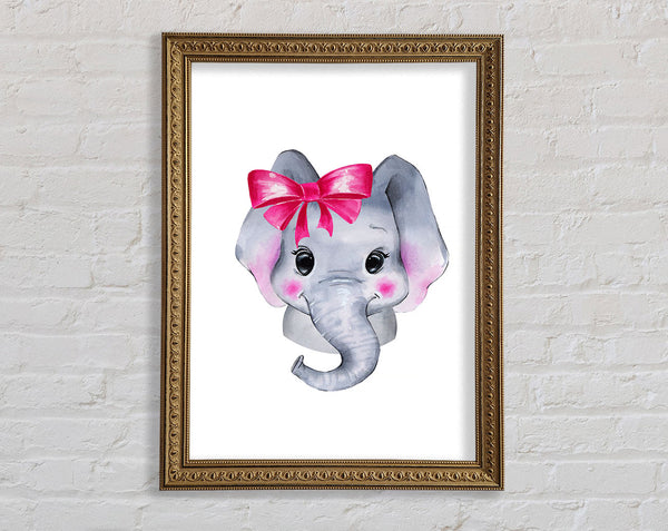 Elephant Love 1 Framed Print