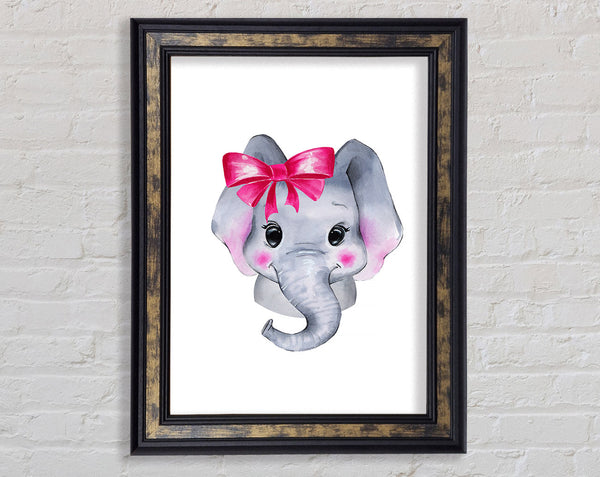 Elephant Love 1 Framed Print